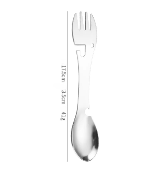 5-in-1 Camping Multi-Tool Utensil Set