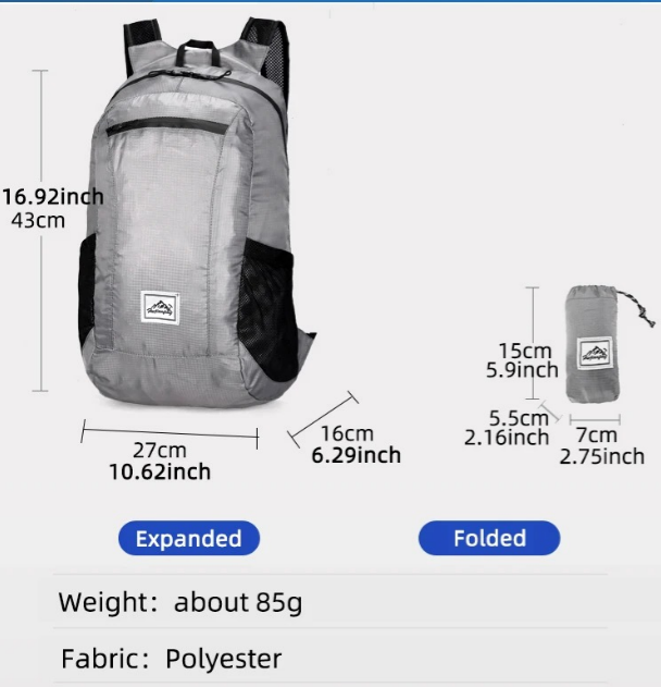 Packable Mountaineering Backpack