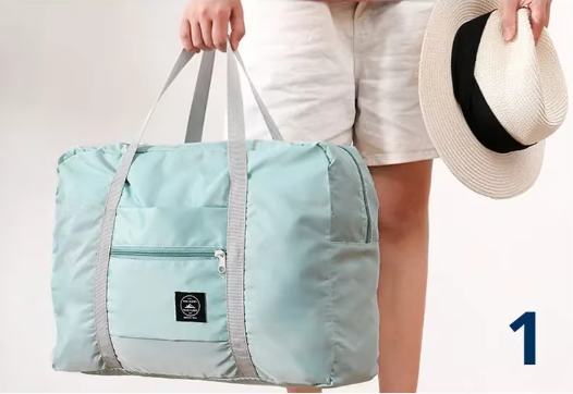 Foldable Travel Duffel Bag For Airlines (2 Pack)