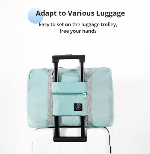 Foldable Travel Duffel Bag For Airlines (2 Pack)