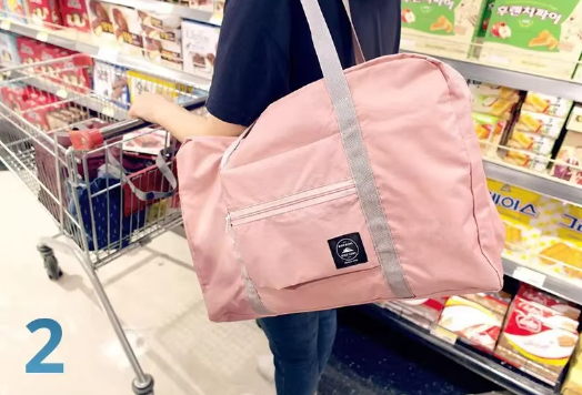 Foldable Travel Duffel Bag For Airlines (2 Pack)