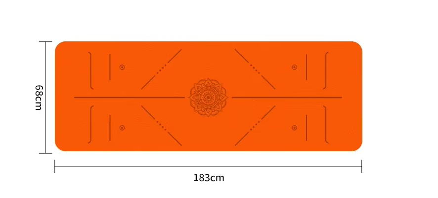 Ultra-Thin Pu Natural Rubber Yoga Mat