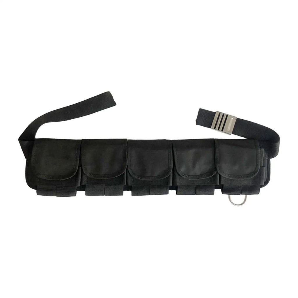 Waterproof Scuba Weight Belt With 5 Pockets For Customizable Buoyancy