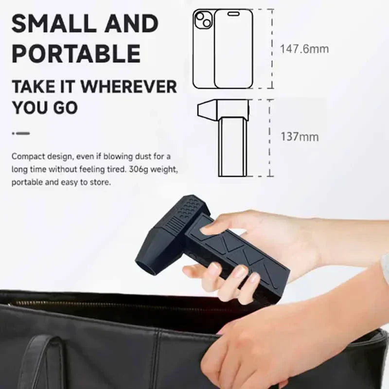 Handheld Electric Turbo Jet Fan High-Speed Dust Cleaner