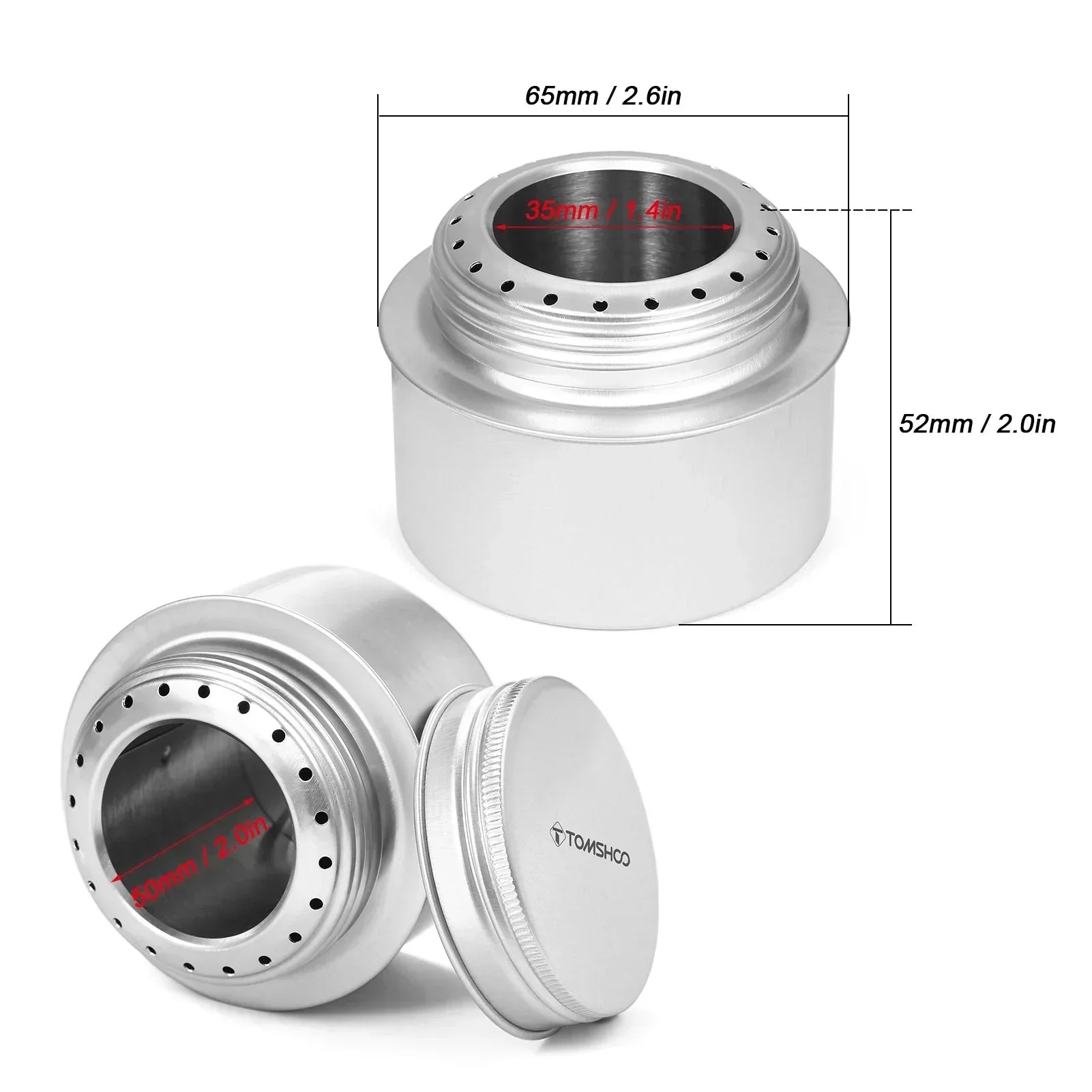 Portable Mini Camping Alcohol Burner