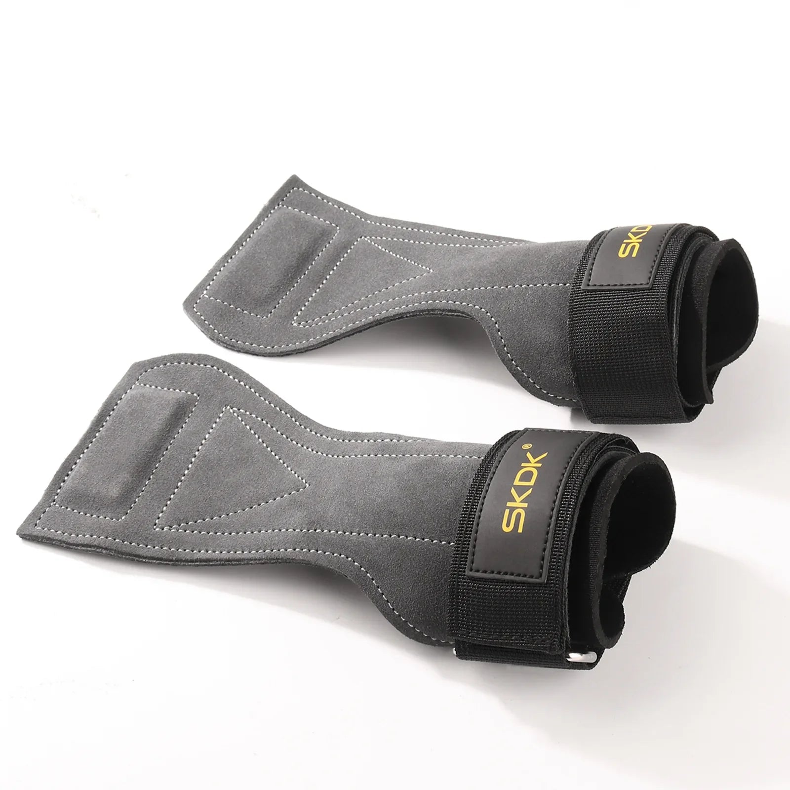 Cowhide Gym Gloves Grip Belt