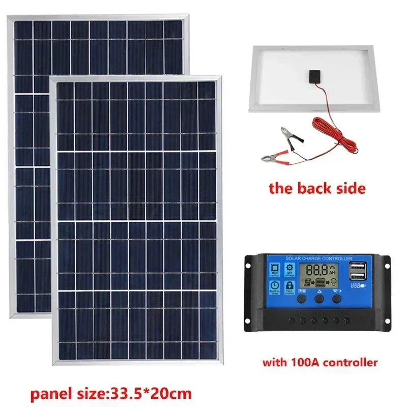 Portable Solar Panel Generator (600W)