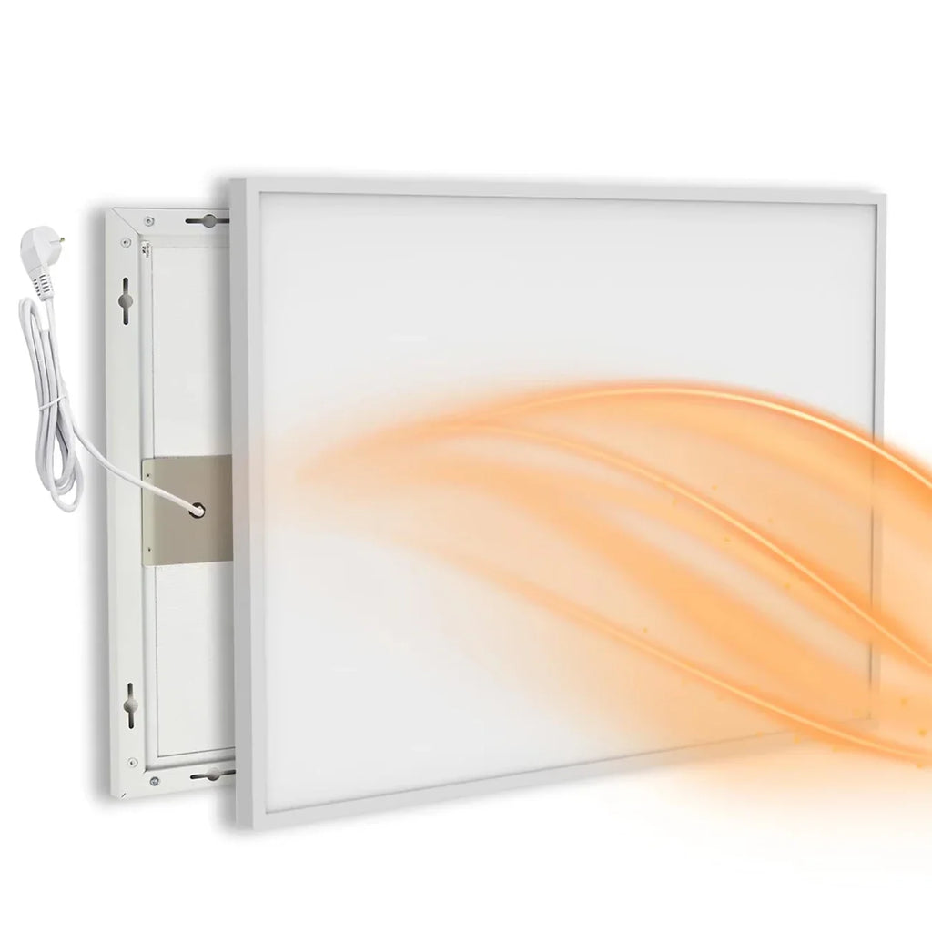 180W Infrared Panel Heater with WiFi Thermostat – Wall-Mounted or Freestanding Electric Space Heater