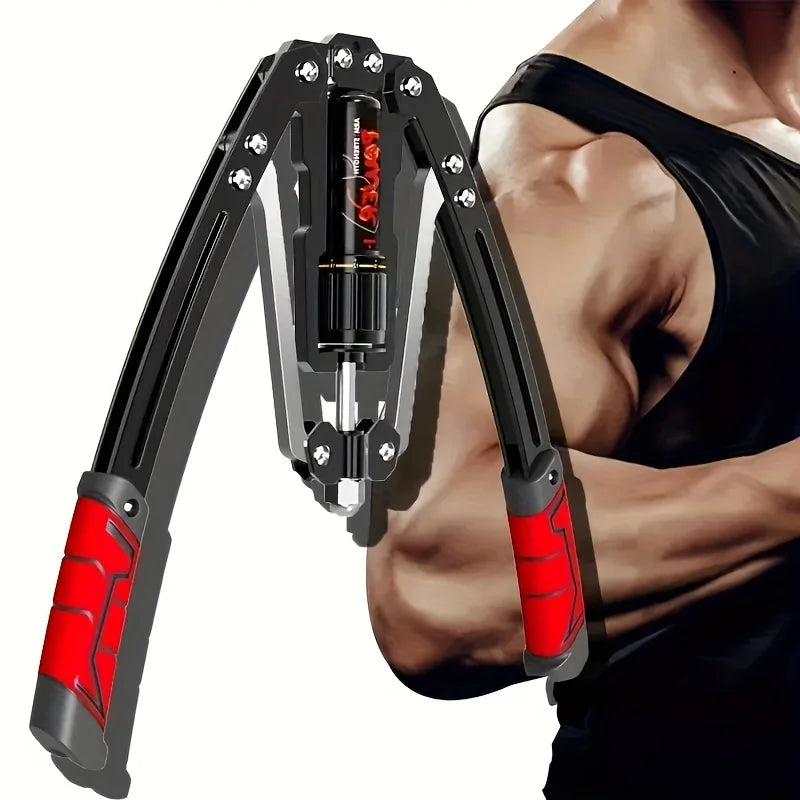 Adjustable Hydraulic Arm Exerciser Black