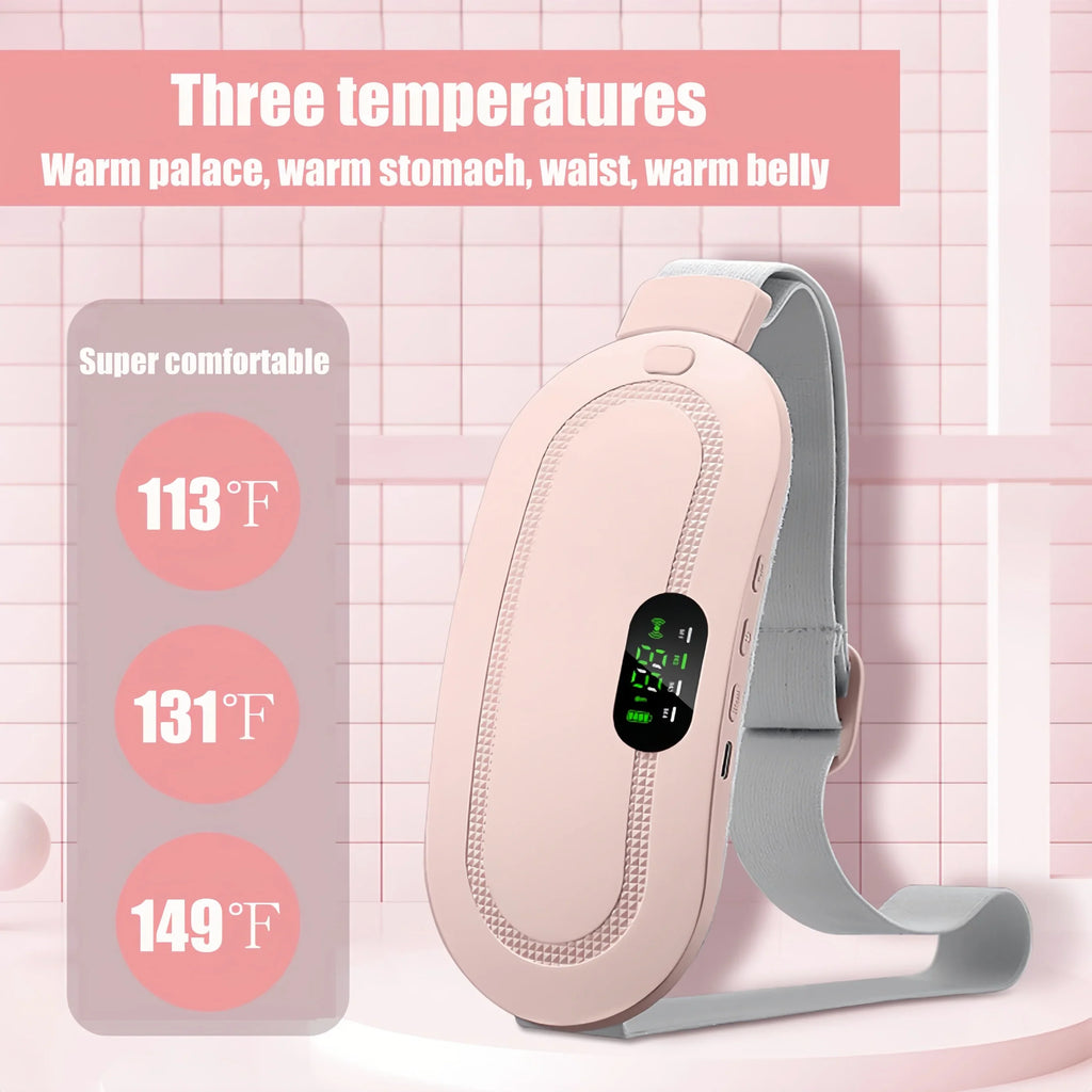 Heated Massage Warming Palace Belt Pink