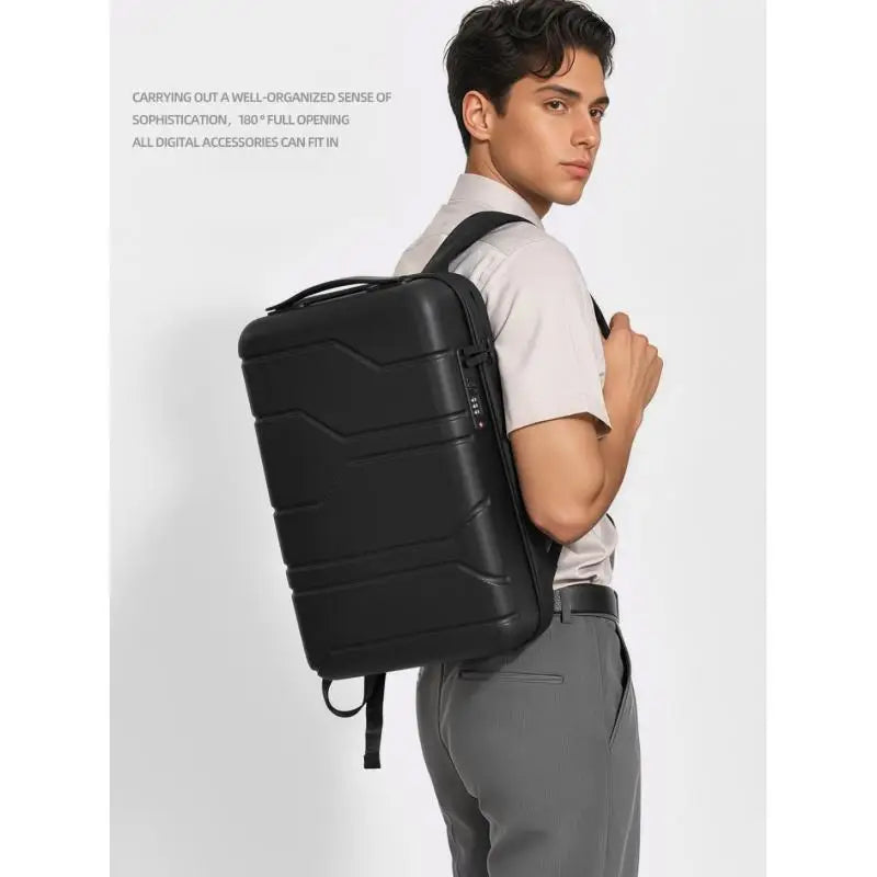 Expandable Anti-Theft Hard Shell Backpack