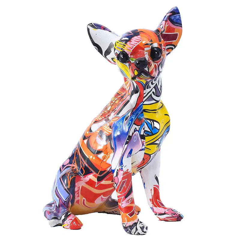 Modern Cute Graffiti Chihuahua
