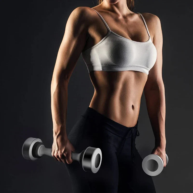 2 pcs Double Shaking Dumbbell – Ergonomic Swing Weight