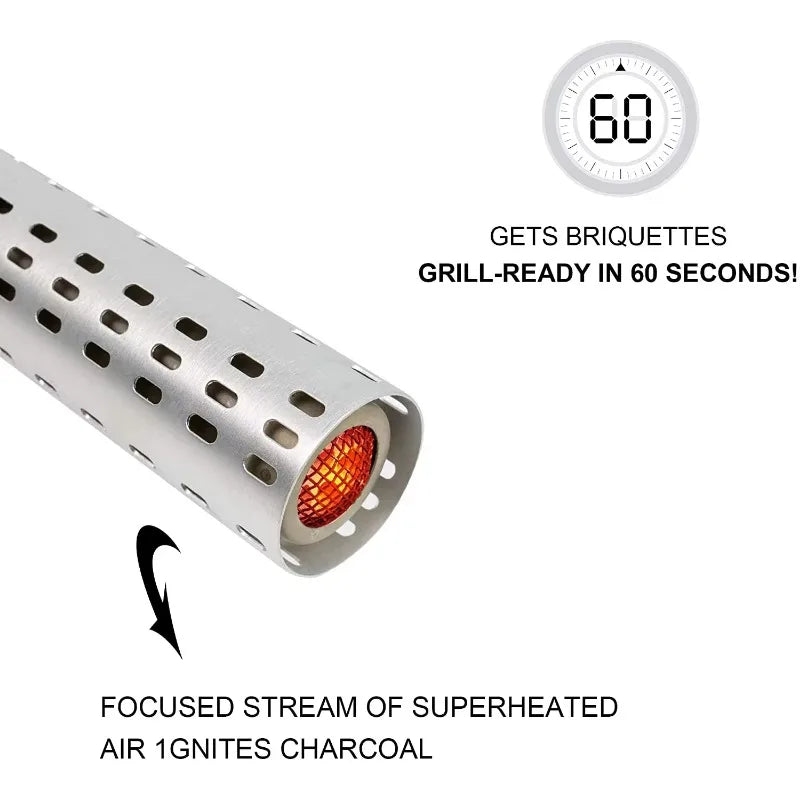 Electric Charcoal Lighter Black