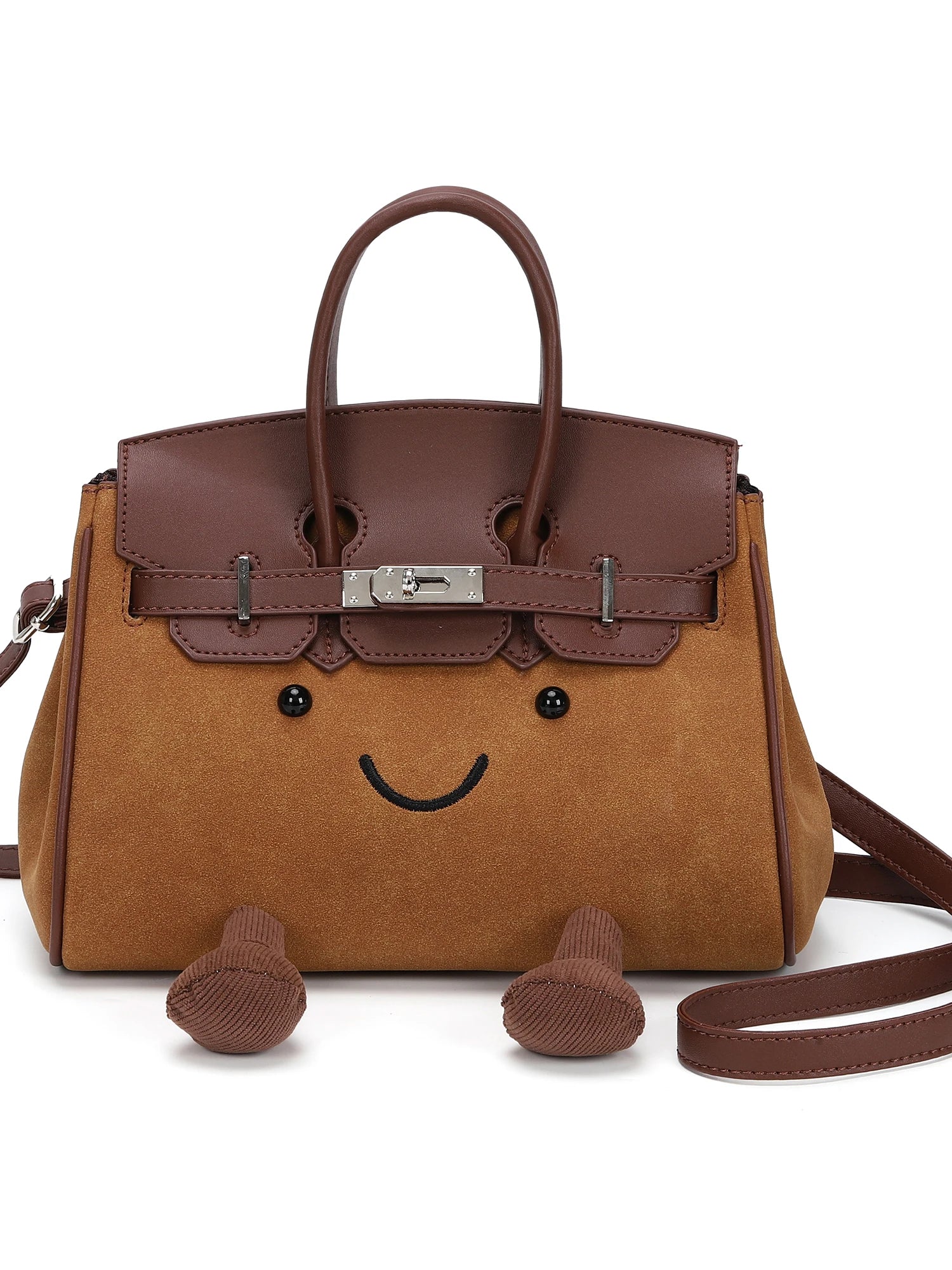 Cartoon Plush Crossbody Shoulder Bag