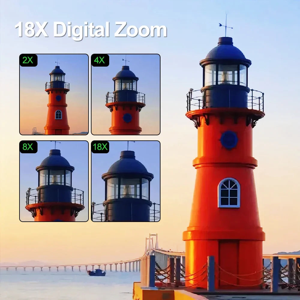 Digital Camera with Zoom Autofocus Black