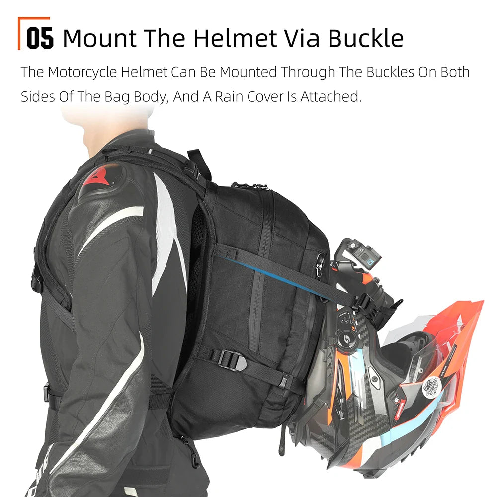 23L Motorcycle Helmet Backpack