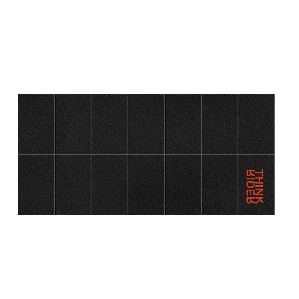 PVC Silent Yoga Mat – Anti-Slip, Shock-Absorbing Training Mat Black