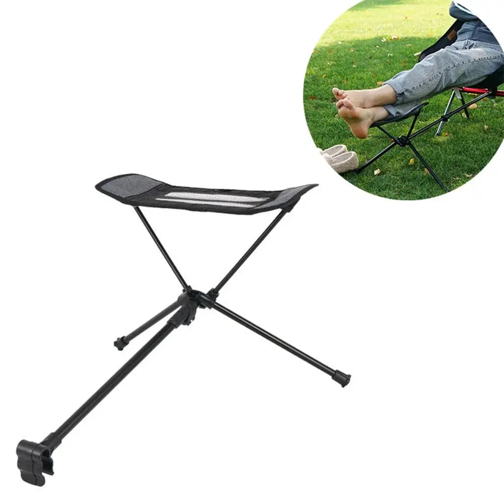 Multi-Use Portable Chair with Retractable Footrest