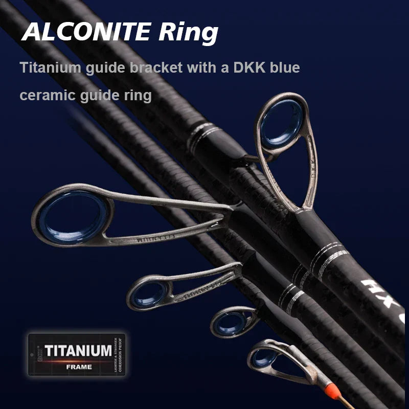 TH-532XULC-F Ultralight Spinning Casting Rod Carbon Brown