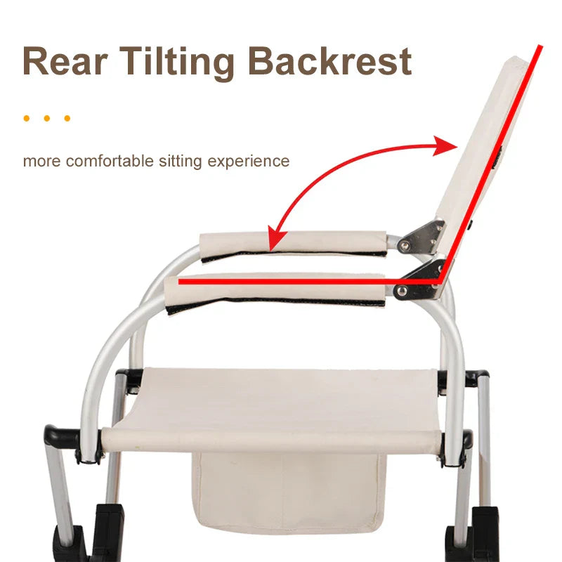 Foldable Outdoor Chair 600D Oxford Fabric Khaki