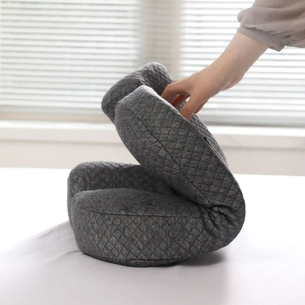 Orthopedic Memory Foam Cervical Pillow Therapy Cushion Dark Gray
