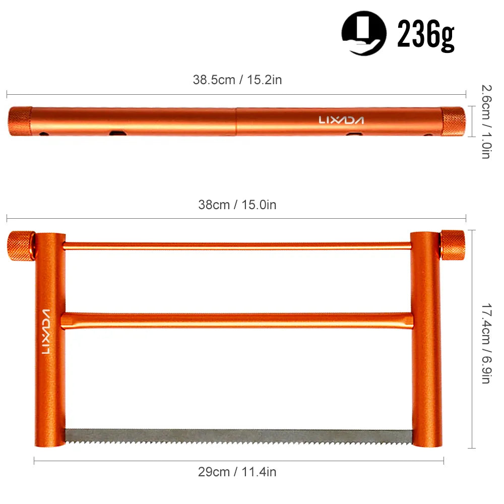 Multifunctional Folding Wood Saw