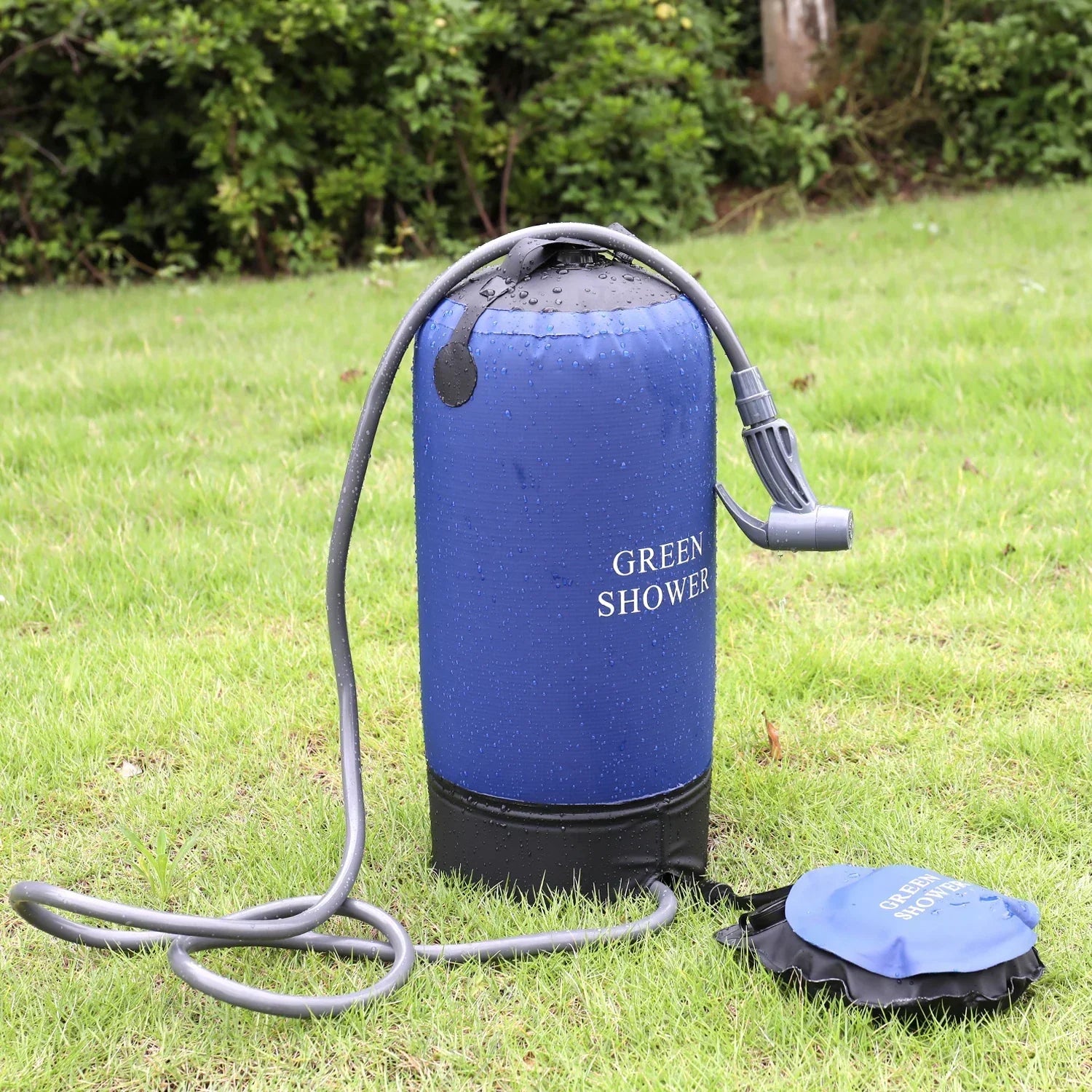 Pressure Shower with Foot Pump