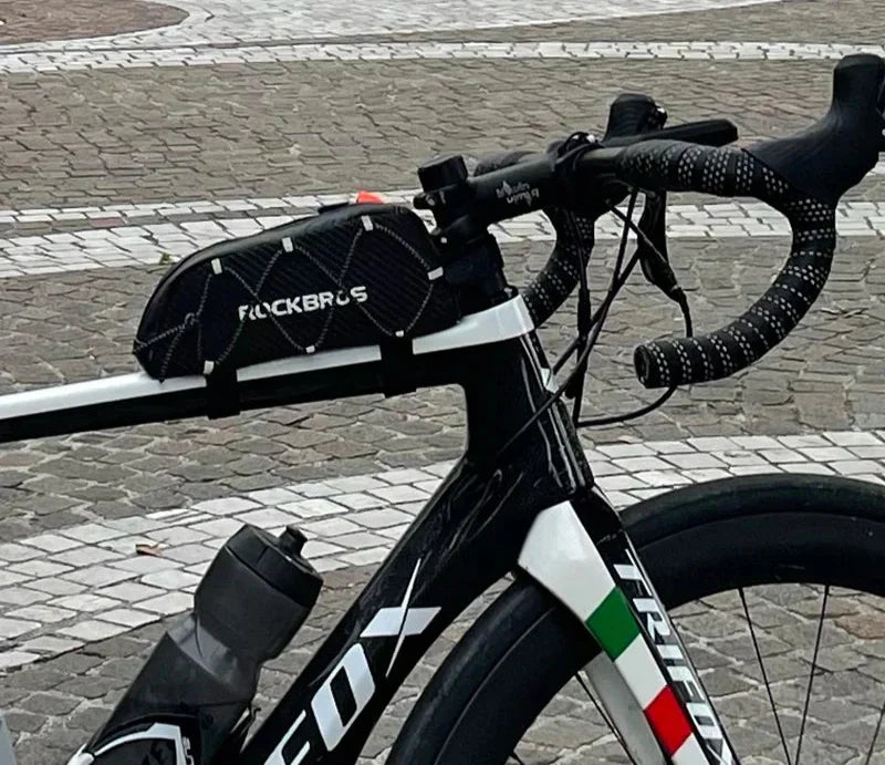 Waterproof Top Tube Bike 1L Ultralight Cycling Bag Black