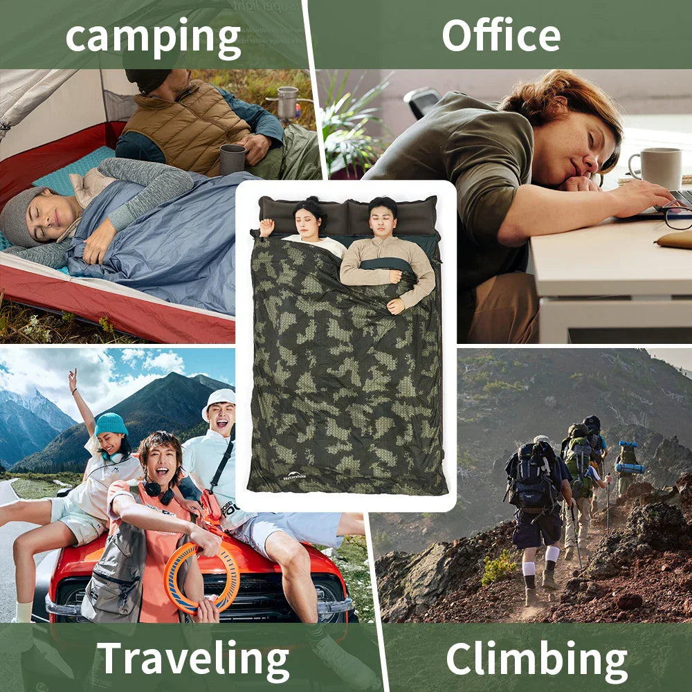 Camping Sleeping Bag Forest Pattern Camouflage