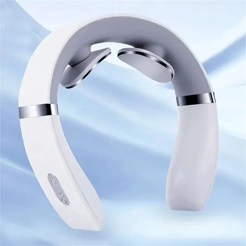 Mini Portable Neck and Shoulder Massager Relaxation Device White