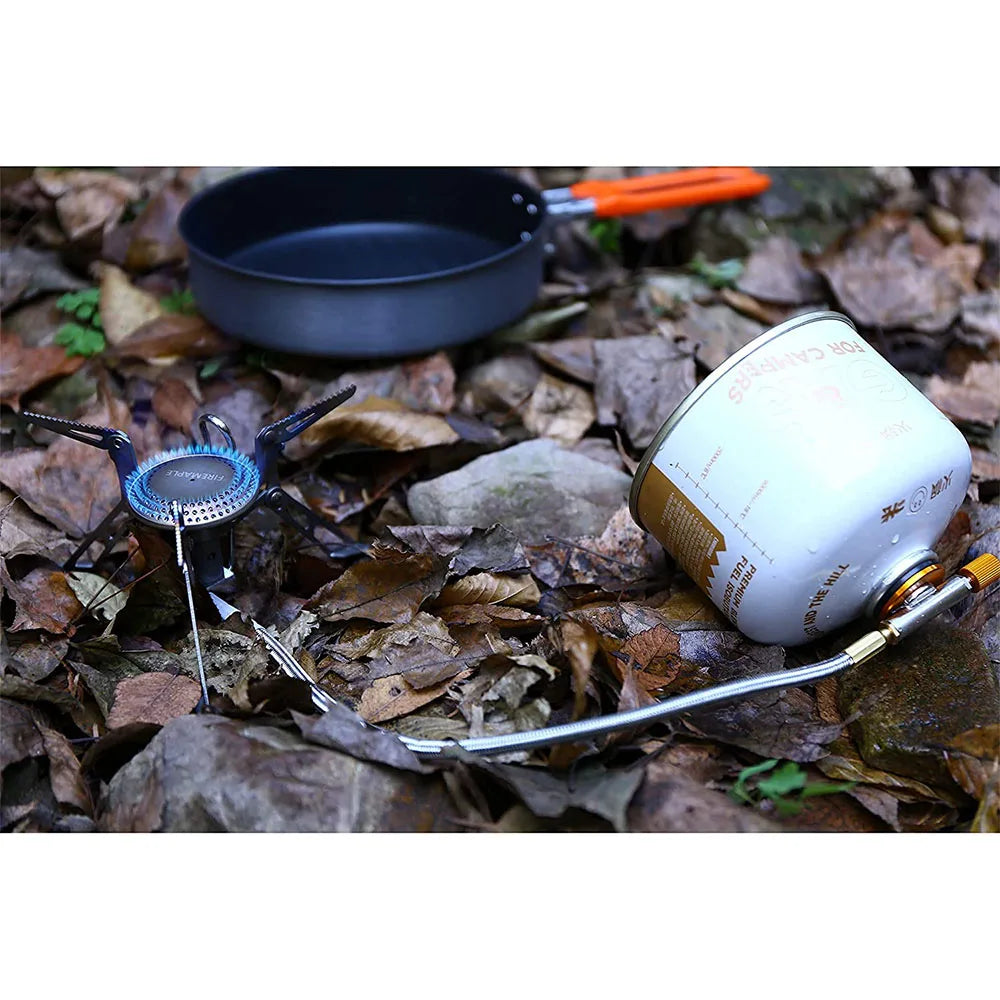 Titanium Blade 2 Camping Gas Stove Silver