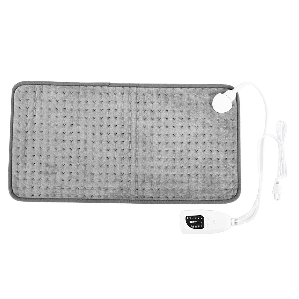 Soft Washable Electric Heating Pad – 6-Level Heated Blanket for Shoulders, Legs, Feet, Hands & Abdomen