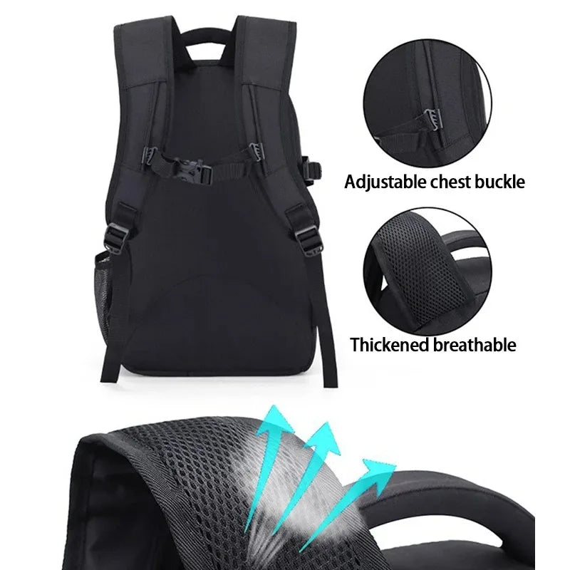 Professional Waterproof Camera Backpack Red