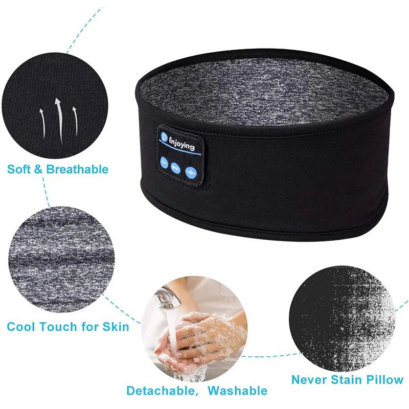 Wireless Bluetooth Sleep Headband Music Headset