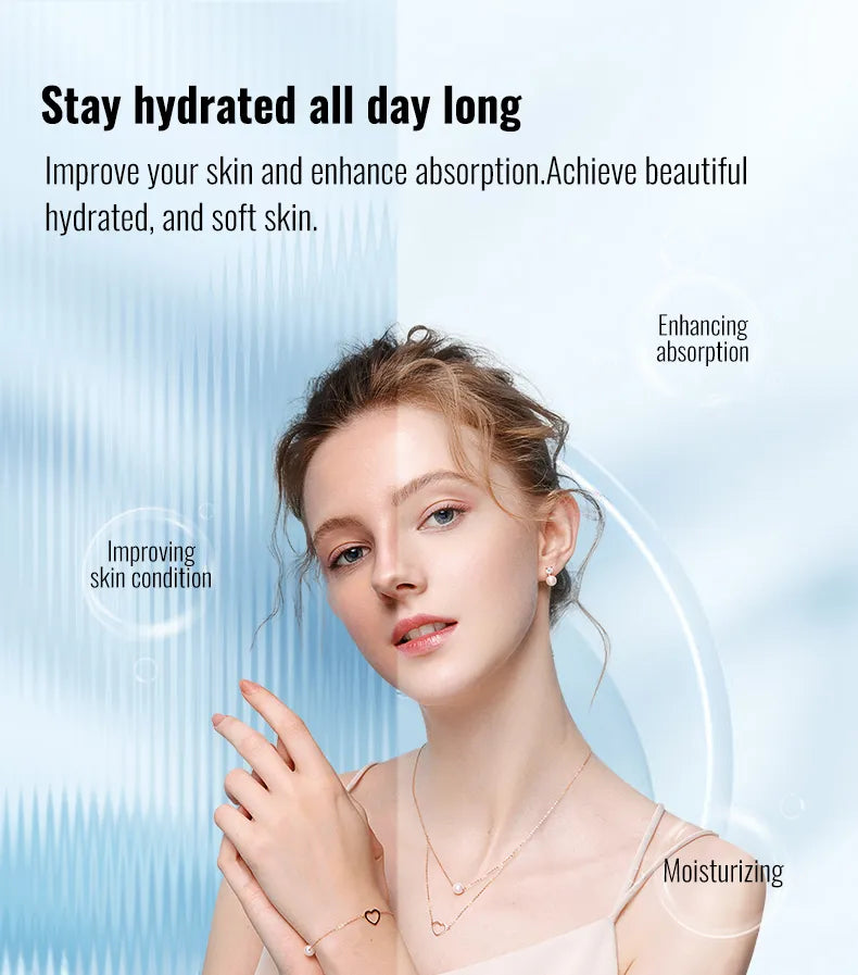 Portable Facial Steamer- Face Mist Spray, Professional Ionic Technology(UK PLUG)