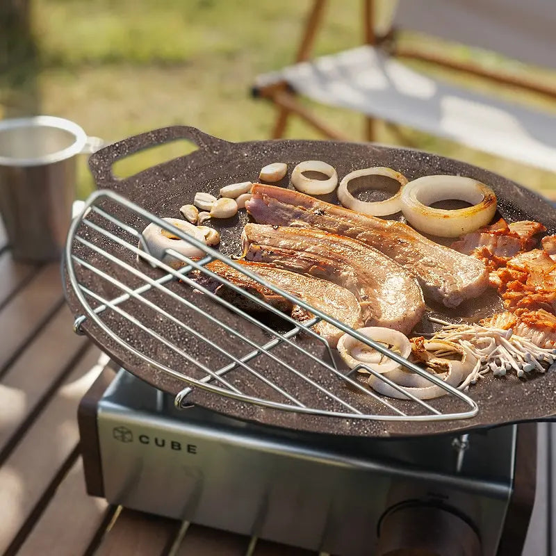 Stainless Steel Camping Net and Steam Rack