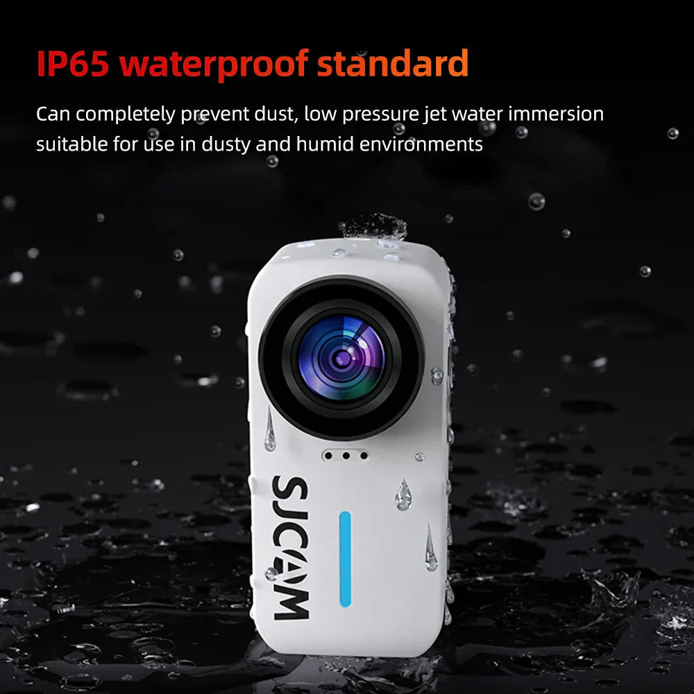 4K Action Camera with 6-Axis Gyro Stabilization White