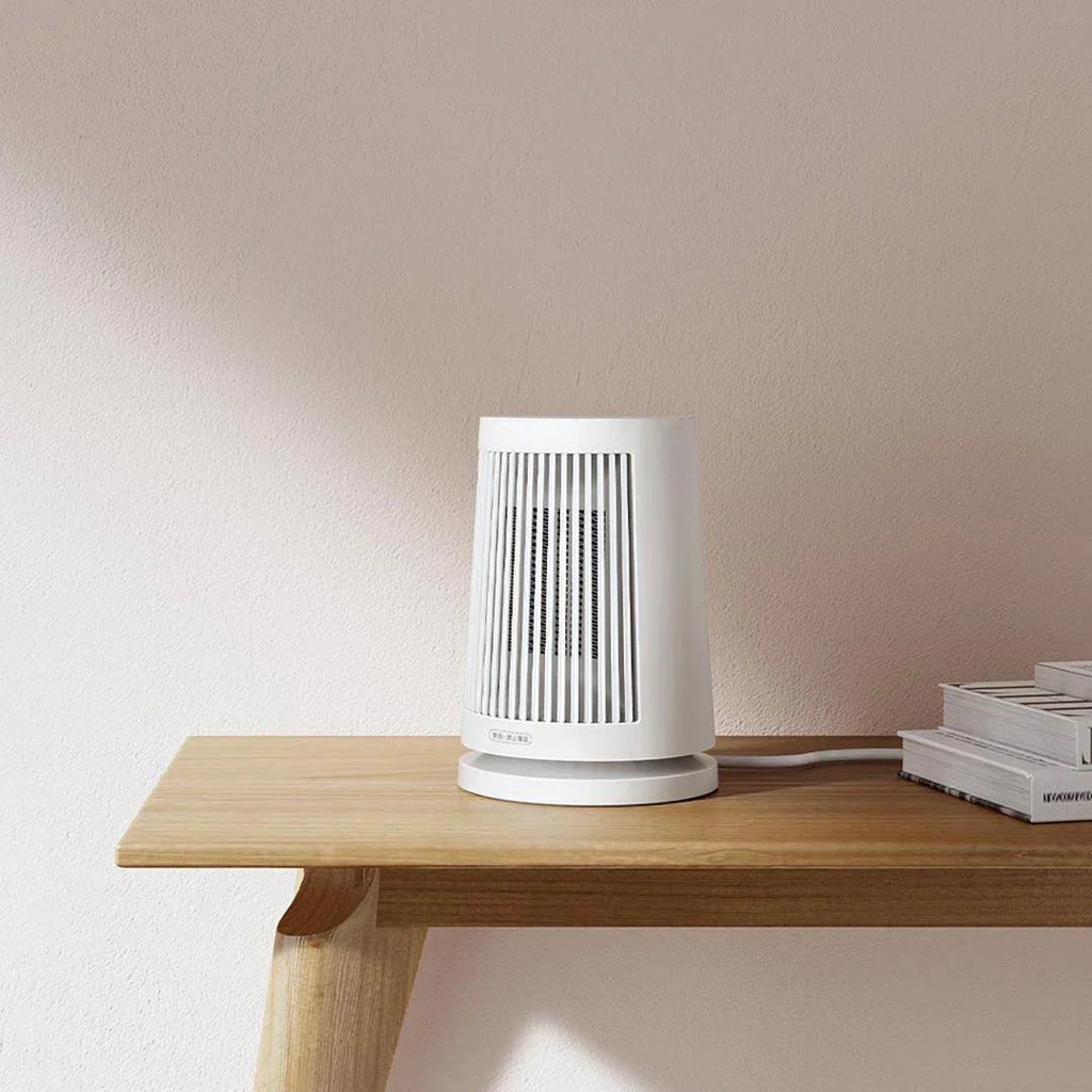 Mini 600W PTC Ceramic Desktop Electric Heater - Efficient, Safe & Portable