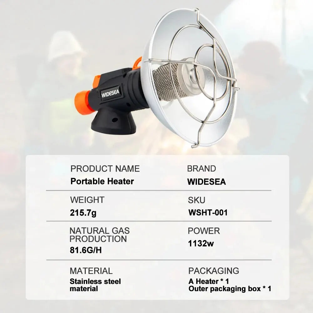Portable Outdoor Camping Heater & Stove