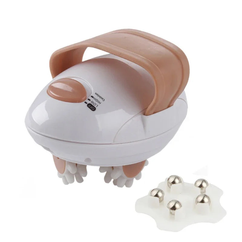 3D Electric Body Slimming Massager Anti-Cellulite Fat Burner White