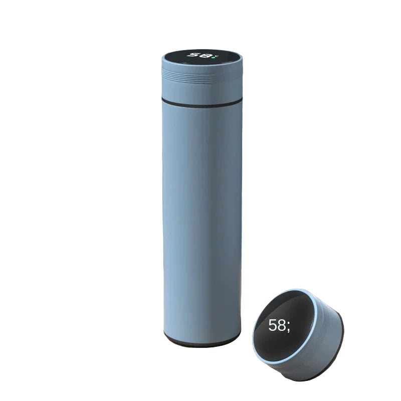 500ml Smart Thermos Bottle Blue