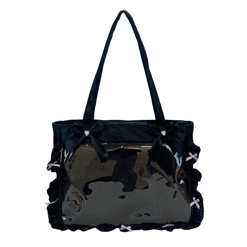 Cute Anime-Inspired Tote Crossbody Bag