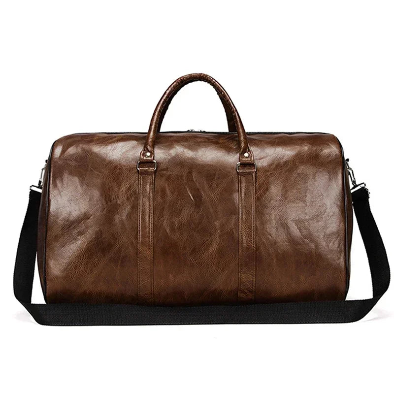 Large Capacity PU Travel Duffel Bag