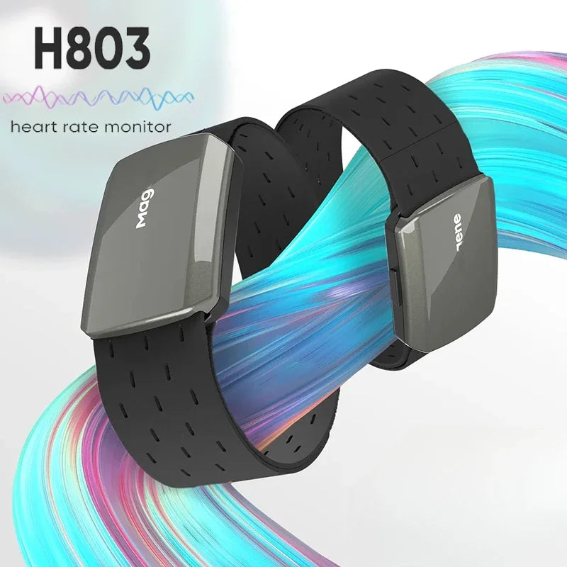 Heart Rate Monitor Armband Black