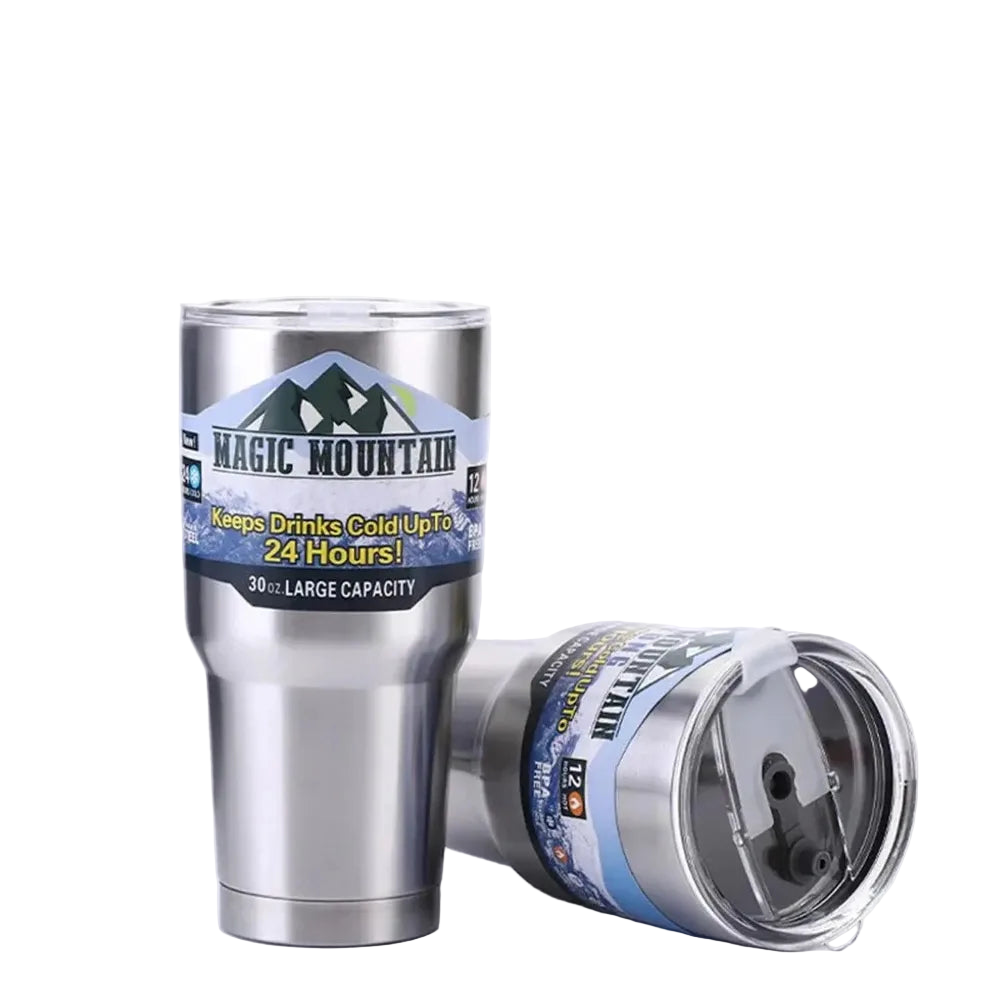 900ml Thermo Bottle with Pipette Silver