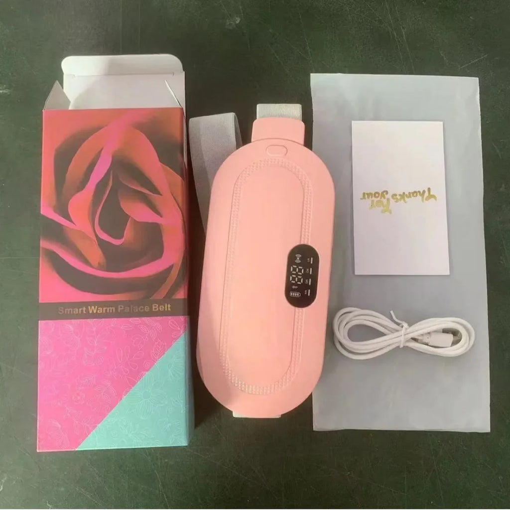 Heated Massage Warming Palace Belt Pink