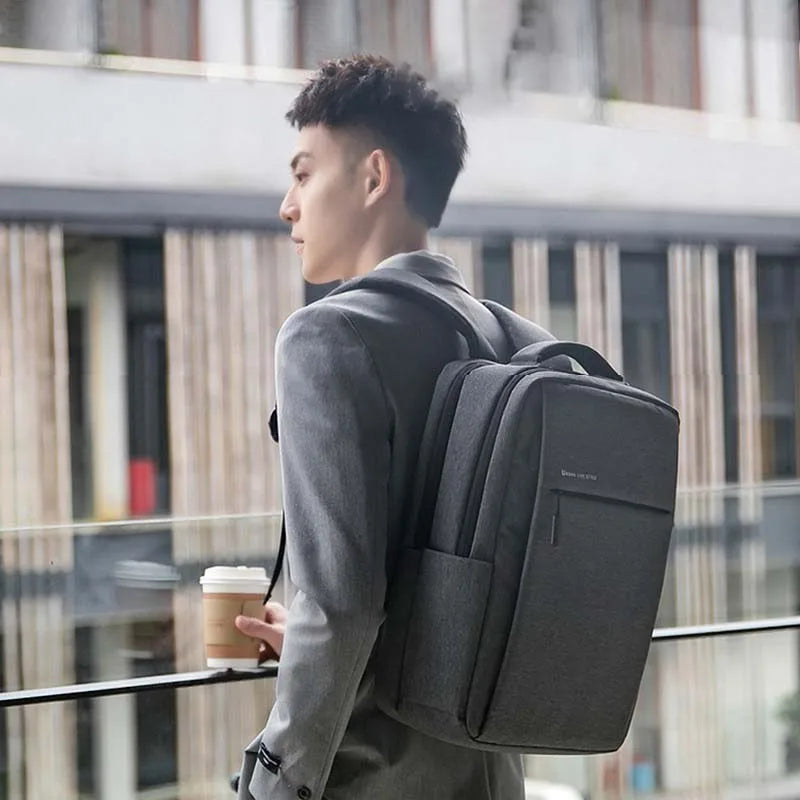 Laptop Backpack 17.3" Waterproof Dark Grey