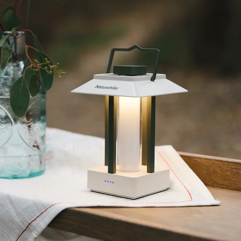 Ultralight Portable Camping Lamp Outdoor Tent Lantern Green