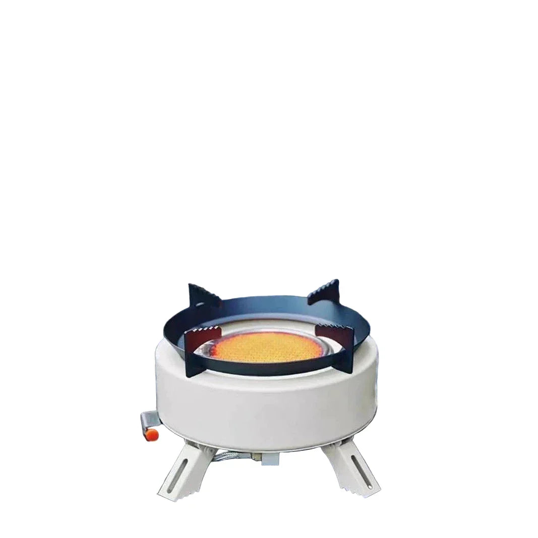 12800W Infrared Camping Gas Stove White